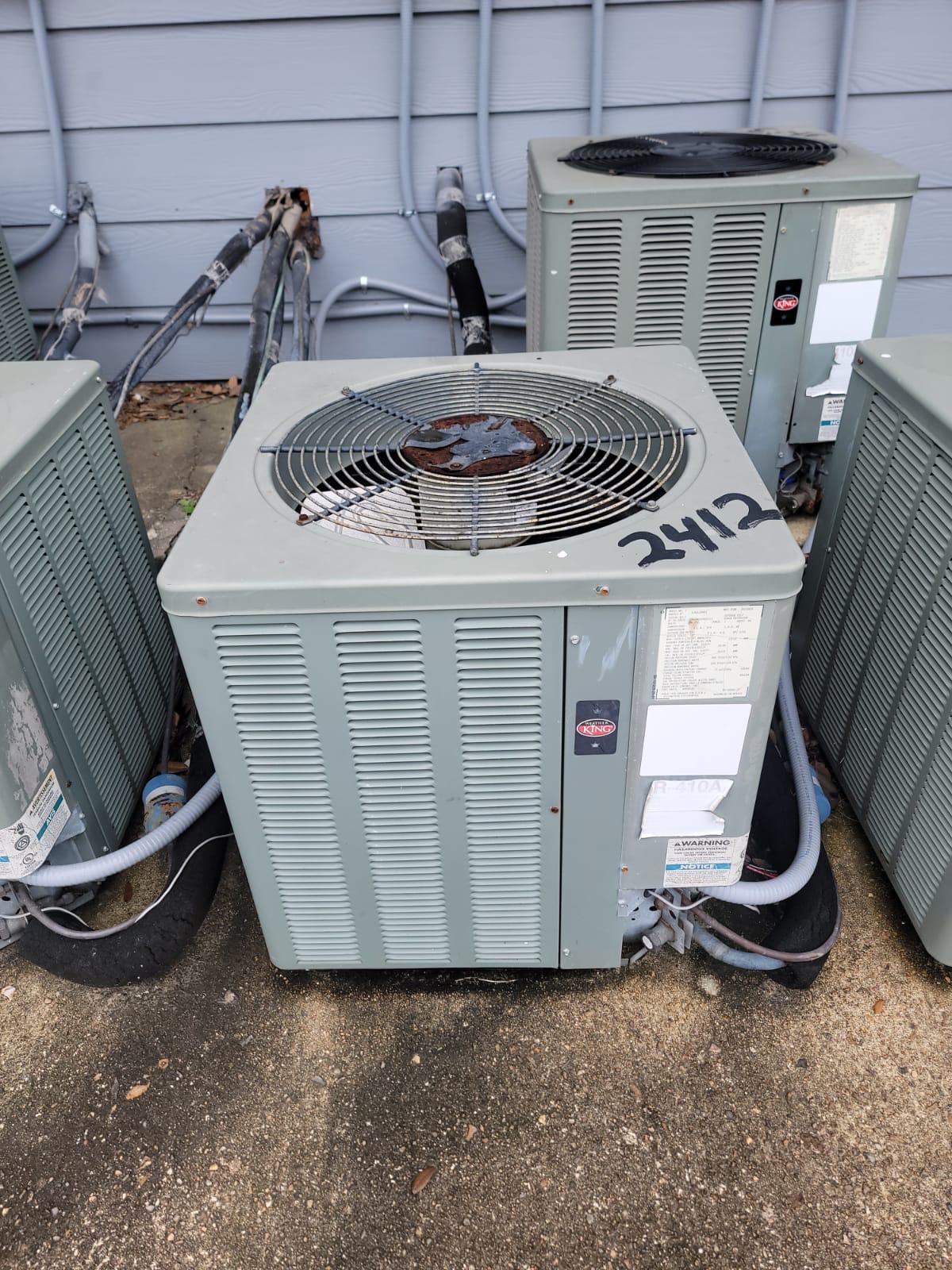 Outside Units Installation — Houston TX